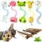 winbarry Katzenspielzeug, Katzenminze Spielzeug, Matatabi Stick Katze, Katzenspielzeug für Katzen Spielen und Kauen
