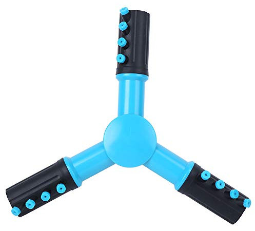 Cabezal De Aspersor, G1/2 Pulg. Cabezal De Aspersor Giratorio De 3 Brazos Boquilla De Riego Móvil Suministros De Riego De Césped De Jardín, para Riego De Jardines Riego De Césped