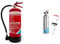 Firexo Feuerlöscher (6 Liter) – Alle Feuerarten – Mehrzweck-Feuerlöscher & Klein Feuerlöscher (500ml) - Pulverlöscher für Haushalt