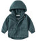 Bambini Cappotto Giacca a Vento Con Cappuccio, Unisex Autunno Antivento Stampa Giacche(18-24 mesi,Puro Verde,Taglia 90)