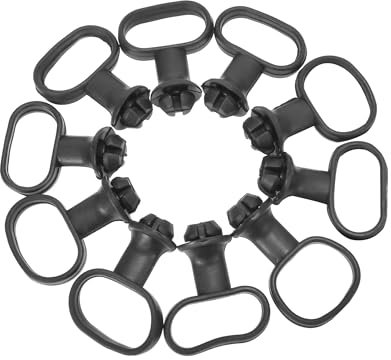 A ABSOPRO 10pcs Front Mudguard Speedometer Cable Guide Holder for Motorcycle Item Replacement