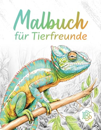 Malbuch für Tierfreunde: 50 tierische Motive für Kinder ab 8 Jahren zum Ausmalen