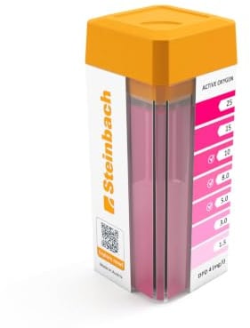STEINBACH Testkit für pH-Wert und Sauerstoff (O₂) - 079201 - inklusive 2X 20 Tabletten, einfache Anwendung, für Pools und Whirlpools geeignet