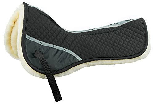 HORZE Harleigh Lammfell-Korrekturpad, Schwarz, F