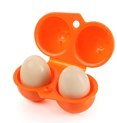 2 Gitter Eierbehälter, Eierbehälter für Kühlschrank, Eierbox, Eier Aufbewahrung, Eier Aufbewahrung für Multi in Kühlschrank Outdoor Picknick Camping