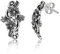 WithLoveSilver Ohrstecker aus 925er-Sterlingsilber, Hibiskus, Plumeria, NA, NA