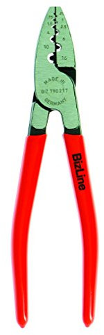 pince - a sertir - pour embouts de 0.25 à 16 mm2 - bizline 790277