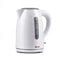 Girmi BL2201 Bollitore Cordless, 1.7 Lt, 2200 W, Resistenza nascosta, Base con rotazione 360°, Indicatore livello d'acqua, Bianco
