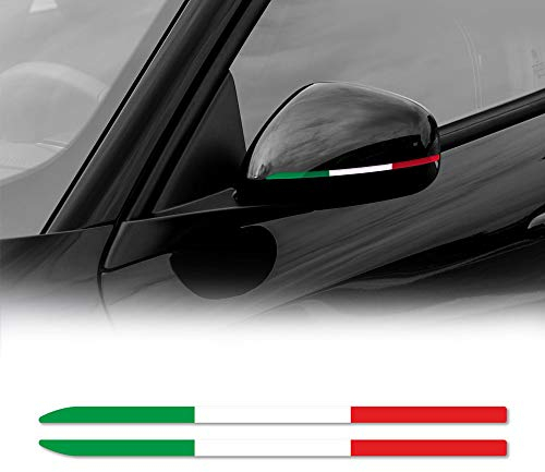 Klebestreifen Italien Flagge für Alfa Romeo Giulietta Spiegel