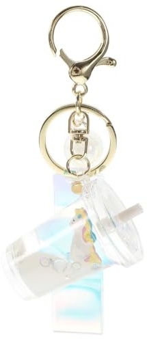 VALICLUD Schlüsselanhänger Kawaii Mit Flüssigsand-Design Acryl Taschenanhänger Für Damen Als Schlüsseldekoration Für Handy Autoschlüssel Umhängetasche Und Geschenk