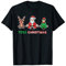 Yoga Weihnachten Santa Squad Rentier Elf Funny Workout T-Shirt