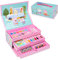 Peppa Pig Maletin Pinturas, Material Escolar Con Ceras de Colores Y Lapices De Colores, Kit Dibujo Para Niña