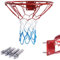 molti Basketballkorb Wandmontage Ø 37 cm | Basketball Basketballring mit Ring und Netz | Outdoor & Indoor