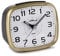 Atlanta Quarzwecker ohne Ticken mit Licht Snooze Analog Gold - 2142-9