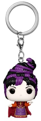 Funko Pop! Keychain: Disney Hocus Pocus 2- Mary Sanderson - (Smoke) - Mini-Figurine en Vinyle à Collectionner Porte-clés Fantaisie - Cadeau de Noël - Idée de Cadeau - Produits Officiels