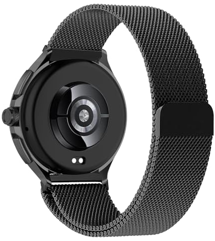 SeNool 22mm Cinturino per Xiaomi Watch S3/Watch 2 Pro/Watch S1 Pro/Mi Watch S1 Active, Magnetico Metallo Bracciale per Huawei Watch GT4 46mm/Watch 4 46mm/Watch 4 Pro 48mm/Watch Ultimate - Nero