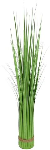 Flair Flower Bouquet d'herbe Artificielle - Herbe décorative Debout - Herbe décorative - Herbe décorative - Plantes décoratives - Buisson d'herbe - Plantes artificielles - 90 cm