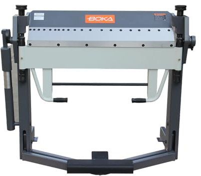 GEMTO PBB-1020/2.5 Plieuse pour tôle de 2,5 mm d'épaisseur, 1020 mm de large, cintreuse pivotante avec pédale, paroi supérieure segmentée, angle de flexion 0-135°, cintreuse en métal
