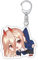 xhomeshop Chainsaw Man Key Chain Acrylic Anime Character Pendant For Keys Luggage Case Bag Gear Women Men Students Kids Collectible