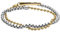 Diesel Unisex D Logo Gliederarmband Edelstahl Bicolor, DX1570931