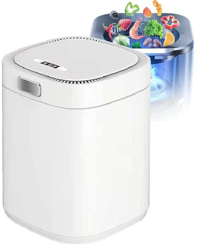 XCSCUK Composteur de Cuisine, Poubelle Intelligente de 2,5 L, composteur de Cuisine électrique, pour comptoir intérieur