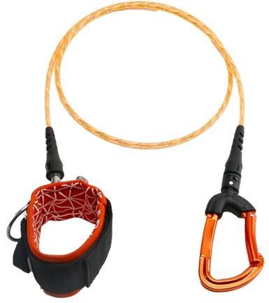 Freediving Lanyard, Heavy-Duty Diving Safety Rope, Outdoor Swimming Lanyard, Secure Attachment for Freediving, Scuba Diving, Schnorcheln und Booten, Freediving Security Rope for Deep Diving