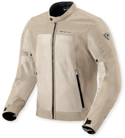 REV'IT! Revit Eclipse 2 Giacca tessile moto, sabbia, M