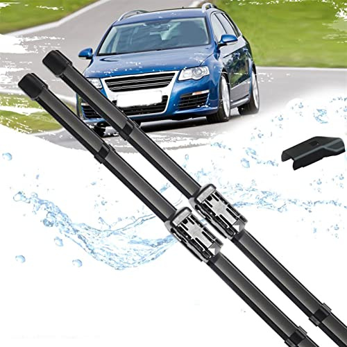 Escobillas limpiaparabrisas para VW Passat B6 2006-2010 3C, Accesorios para limpiaparabrisas Delanteros (2007, 2008 y 2009)