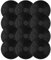 vhbw 12x filtro de carbón activado reemplaza KKT Kolbe K606, K122 para campanas cocina - 17,5 cm