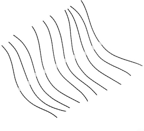 Filo per decespugliatore, 10 confezioni da 3 fili da 5 mm, filo da taglio extra forte, per Bosch AFS 23-37