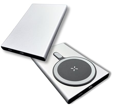 PHONIE Powerbank 5000 mAh – MagSafe kompatibler Akku aus GRS-zertifiziertem recyceltem Aluminium