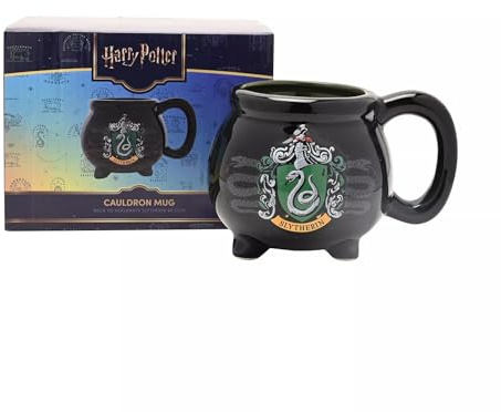 Widdop and Co Harry Potter Back to Hogwarts - Taza de hervidor Slytherin, 650 ml