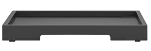 blomus Tablett -KASANE- | Serviertablett in Anthracite | Größe S | Dekotablett & Küchentablett