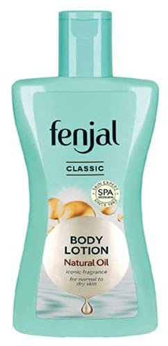 Fenjal Klassische Körperlotion mit feuchtigkeitsspendendem natürlichem Öl, normale bis trockene Haut, 200 ml