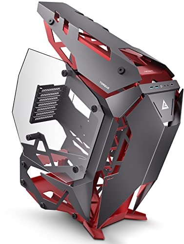 Antec Torque computer case Midi-Tower Nero, Rosso
