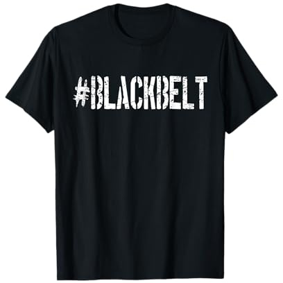 Martial Arts Karate Black Belt T-Shirt