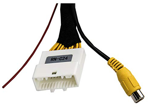 Adaptateur faisceau avec entrée vidéo de caméra de recul pour autoradio, compatible Renault Laguna/Fluence/Duster/Latitude/Scénic 2-3/Mégane/Cabrio/Clio 3-4/Lutecia/Espace 4