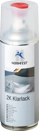 Normfest 2K Klarlack UV-beständiger Lack Spraydose Hochglanz 400ml