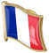 LAVALINK 1pc République Française Drapeau Epingle Métal Émail Broche Épinglette France De National Accessoire Badges Drapeau Nouveauté