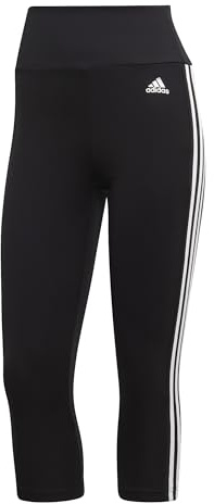 adidas Damen 3/4 Sport Tight, Black/White, XS EU