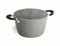 Pentola Bialetti Petra vera Ø 22 cm, 2.8 kg, Antiaderente, Grigio, con Coperchio