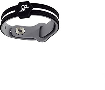 ZISANO Power & Balance Armbänder - Versch. Farben & Größen - Hypoallergenes Silikonarmband Herren Damen - Chakra Armband Herren - Schmuck Damen-Geschenke für Frauen zum Geburtstag (Nero S)