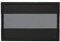 Ranstac Reflektierend Hakenband Emblem Moral Patch Bestickter Applikation Haken & Schlaufe Emblem 5,3CM Breit 8CM Lang CJ/SQZ-05（Schwarz）