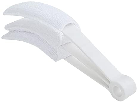Mini Limpiador de de Mano, Cepillo para Cortinas, Plumero Naranja, Manga de Microfibra extraíble, Acondicionado, Dispositivo para el, Ventilador de ventilación Cepillo Pelo Cerdas Naturales Suaves