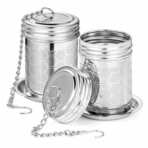 2 Pack Tea Infusers For Loose Tea, 304 Stainless Steel, 2 Inch