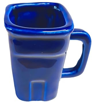 Carlso Witziger Keramikkrug, Weihnachten und Party (Mülltonne, 12 Stück)