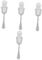 OUNONA 4pcs Absinthe Fountain Spoon Stainless Steel Spoon Hollow Absinthe Dripper Sugar