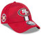New Era San Francisco 49ers NFL 2024 Sideline Rot Verstellbare 9Forty Stretch Snapback Cap - One-Size