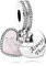 Lkwidi Charme Best Friend Anhänger Charme Charms Anhänger 925 Sterling Silber Charm Pendant für Europäische Armbänder und Halsketten