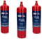 3 cilindros de gas isobutano para frigorífico y congelador R290, 430 g